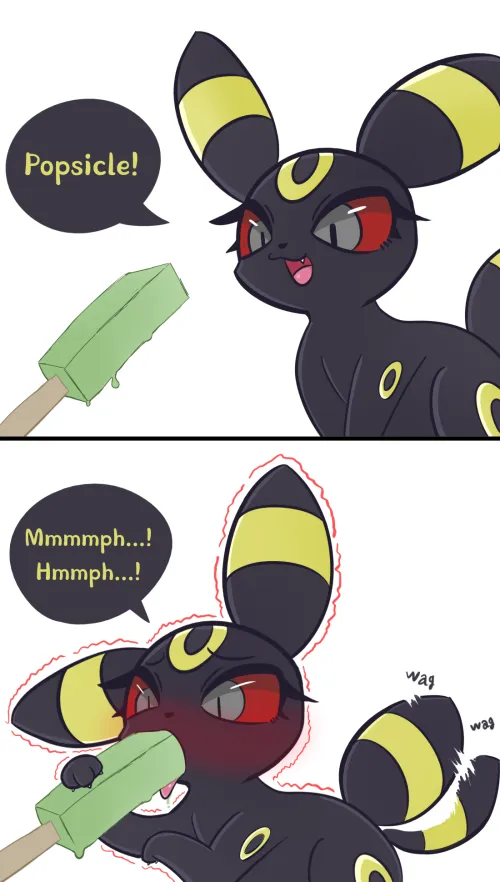 Thumbnail Cooling Off with a Popsicle in PokePorn | PokePorn