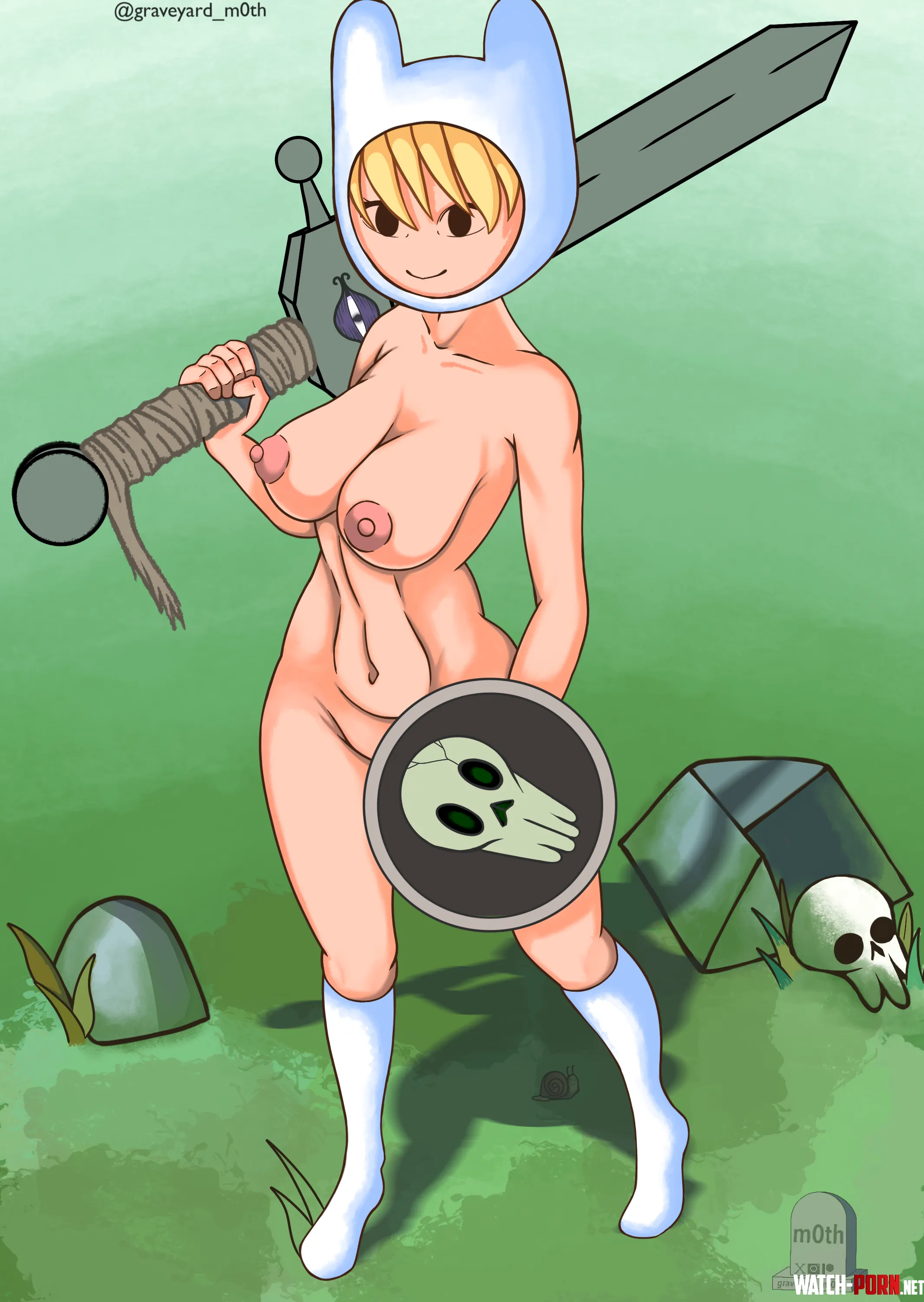 Fionnas new gear graveyardm0th Adventure Time  by graveyard_m0th