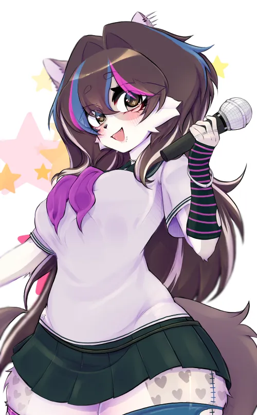 Thumbnail Ibuki Meowda: Artistic Creations by takkunaki