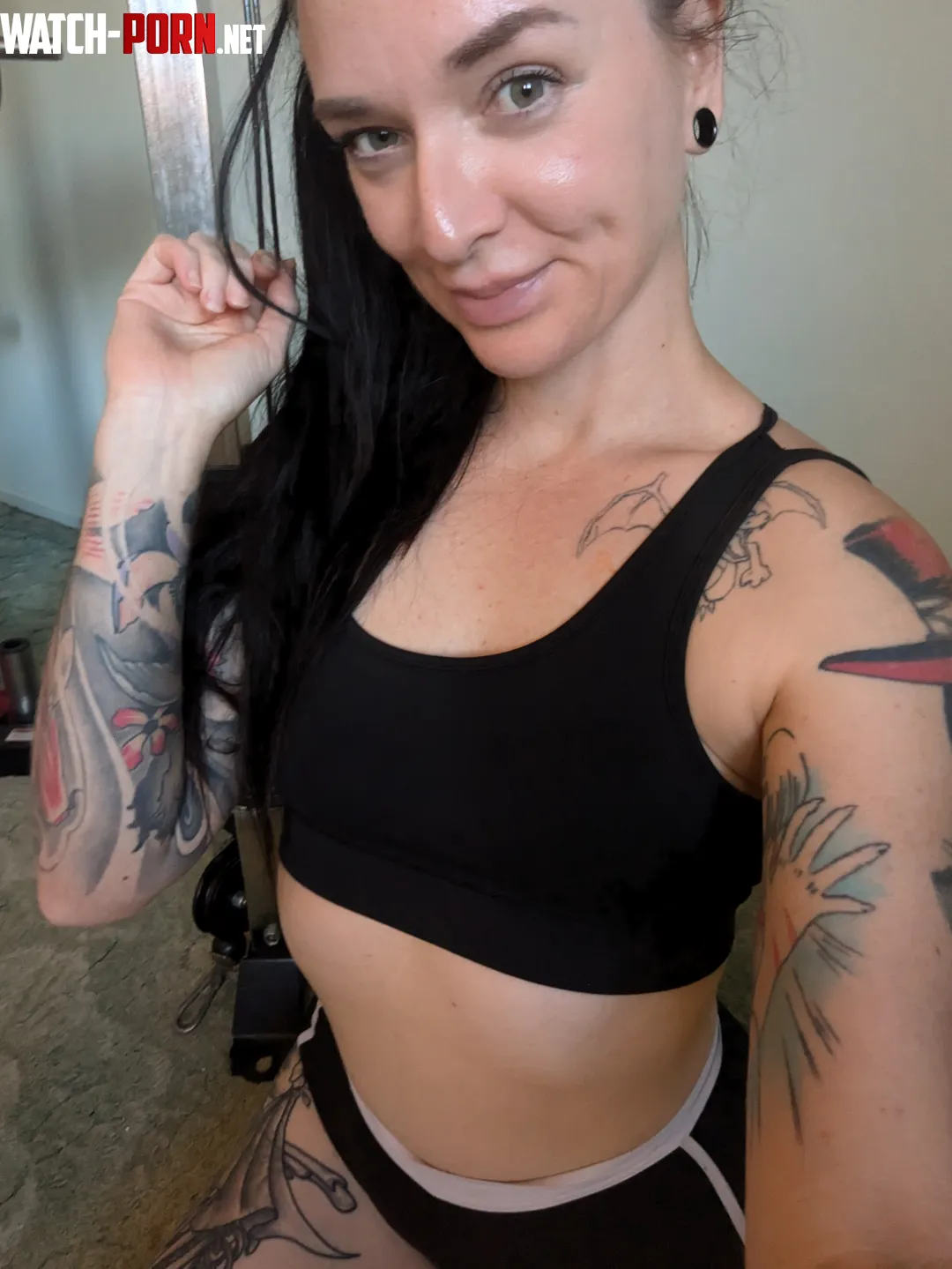 Glistening after my workout bet youd still lick my pussy by MissRiahxo