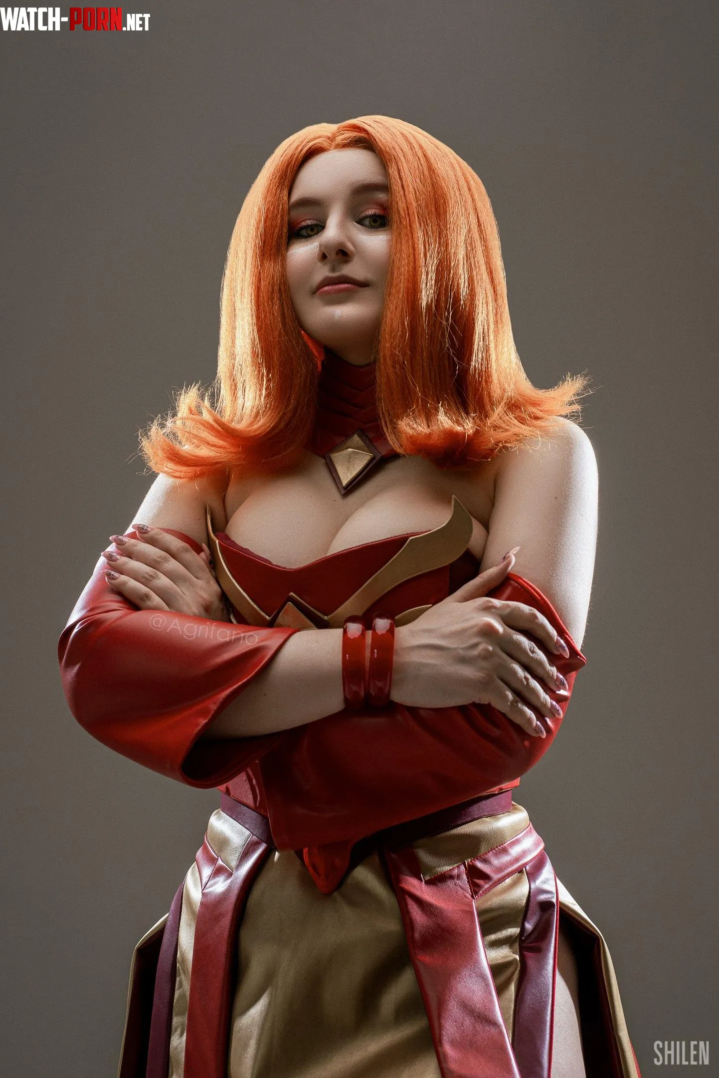 Lina from Dota2 by Agrifano me  by Miss_Agrifano