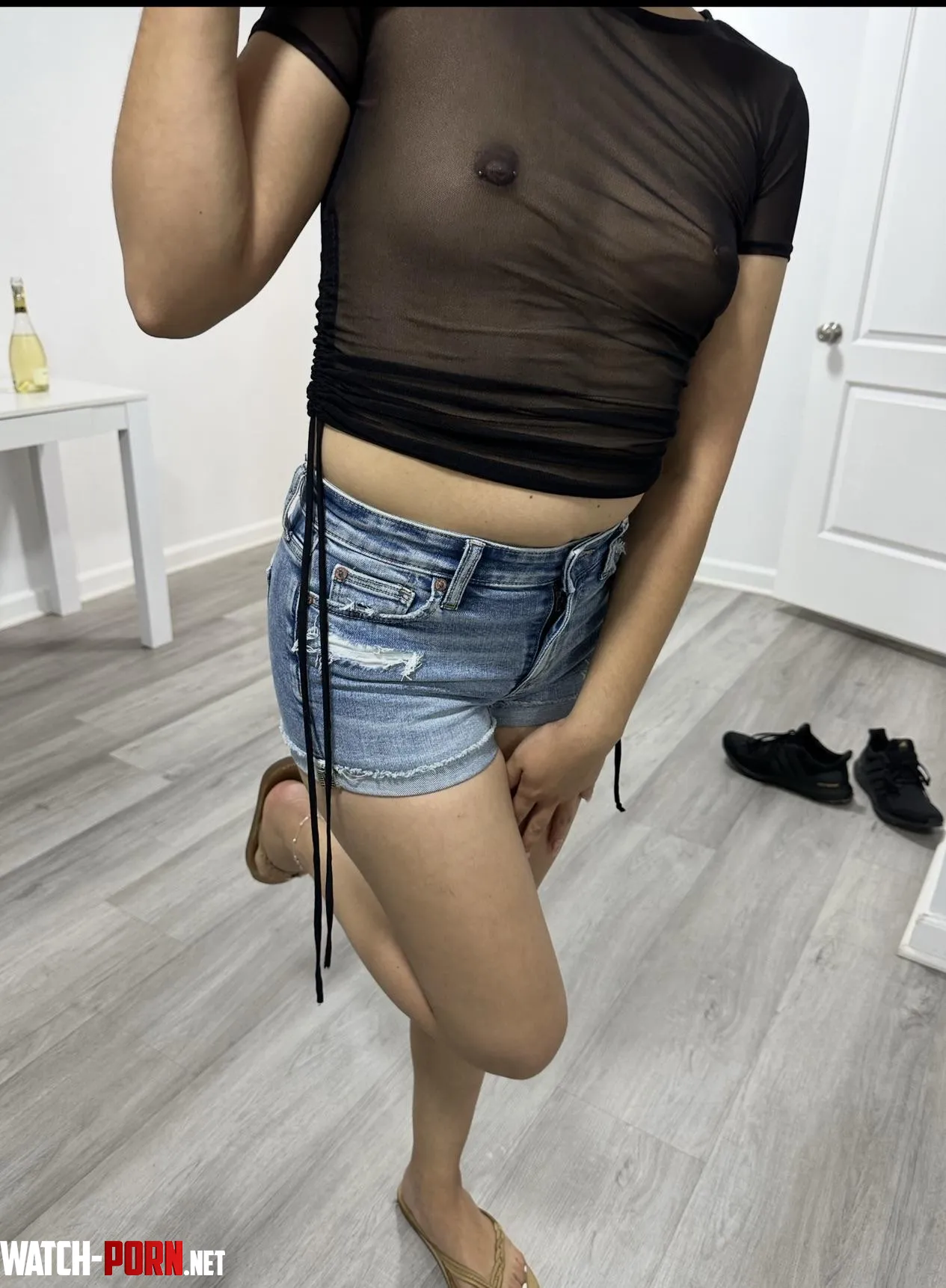 I dared my wife to go out like this  by sm_36247