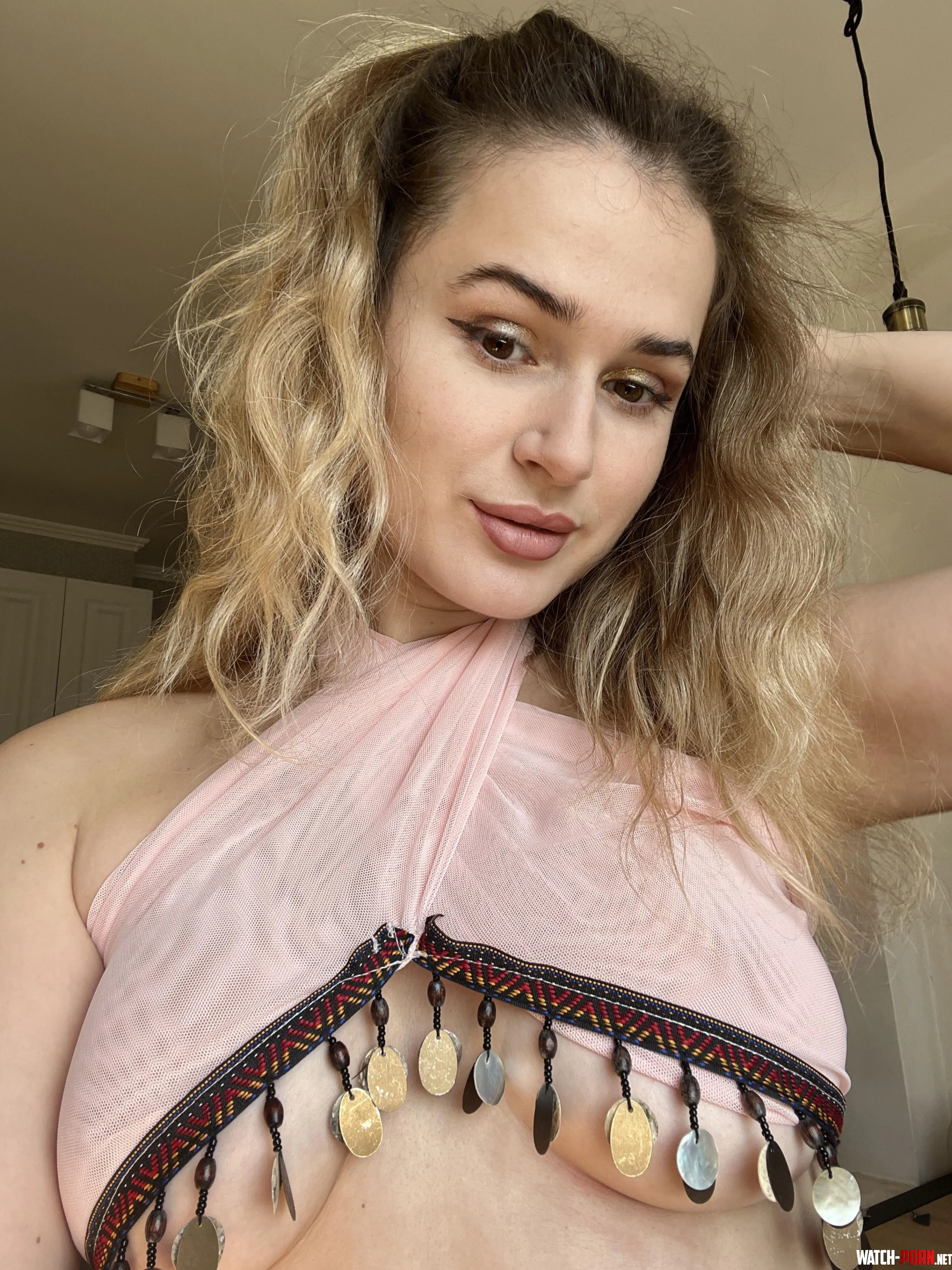 These big tits under this nylon are a treat for you by ForesttPrincess