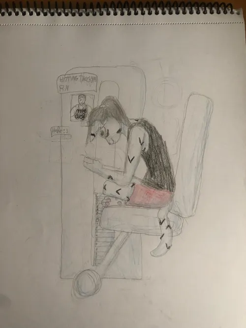 Thumbnail Furry Strength Unleashed: Humorous Art by a_shark_that_goes_YO