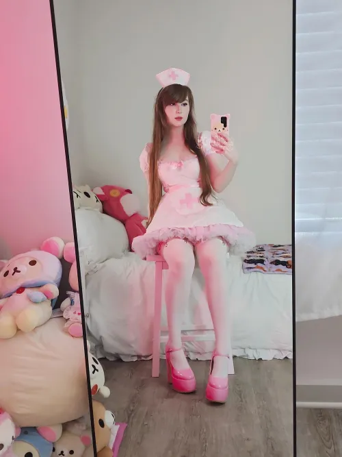 Thumbnail Pastel Nurse Delights: gintku's NSFWCostumes Creation Unveiled