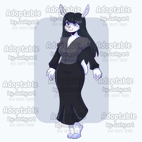 Thumbnail Adoptable Creation by jashyart in the Furry Category