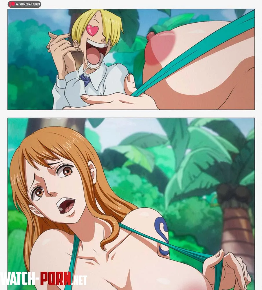 Nami and sanji lyumus by avin8701