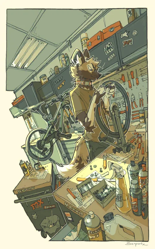 Thumbnail Bike Workshop Wonders: The World of Serpentx