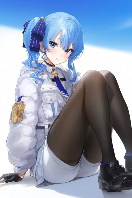 Thumbnail Suisei Hoshimachi Hololive: A Dive into Thighdeology Fashion by CheetahSperm18