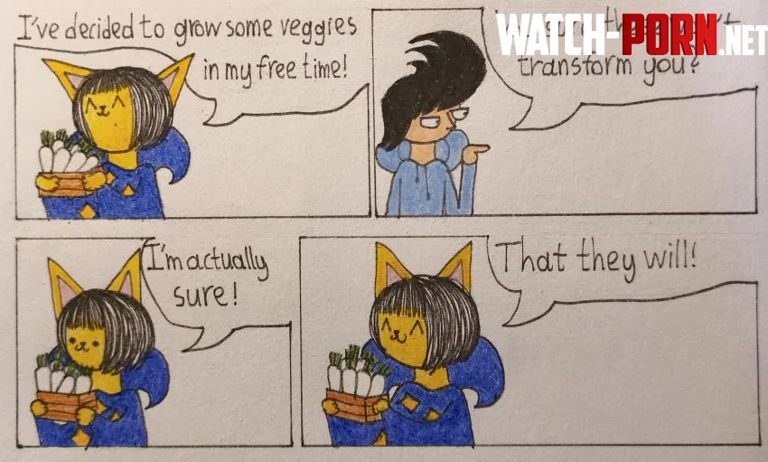 Growing veggies art by me  by MrMoor2007