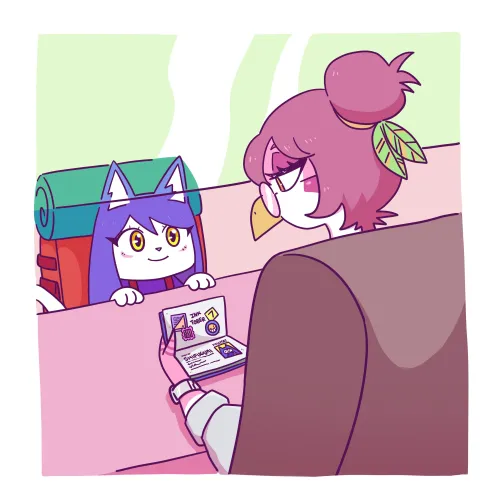 Thumbnail Inktober 07: Passport Art by shifugumi | Furry Category