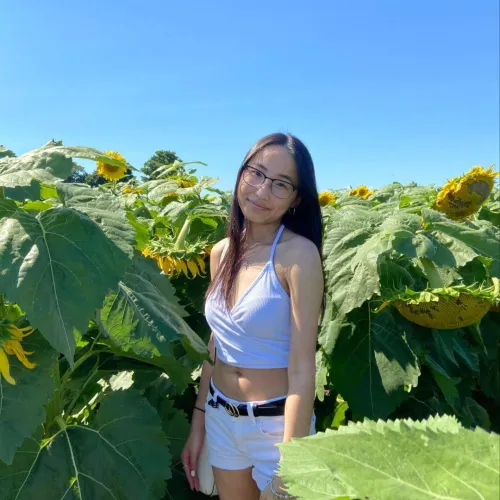 Thumbnail Basking in Sunflowers: A Tribute by prettydolldoll in realasians