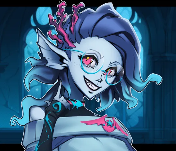 Thumbnail Amphibian Girl, Shu, by SilkswormTM | MonsterGirl