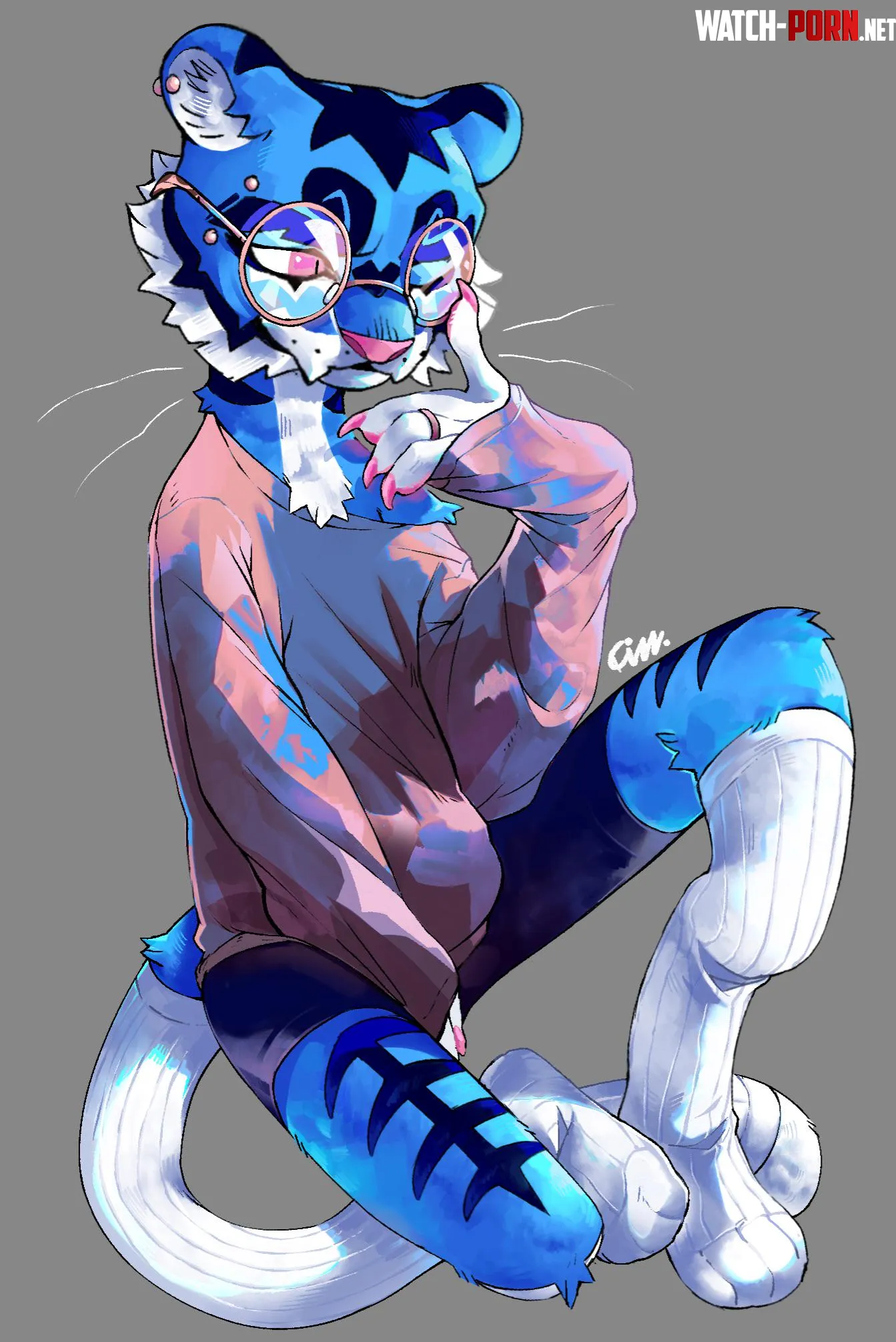 I got new glasses gt3 by Fizzy-Floof
