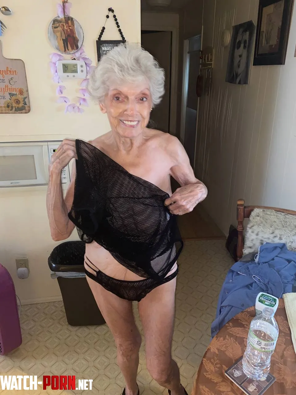 Shame on you Why would you watch an 85yo undress by lucy-cutest