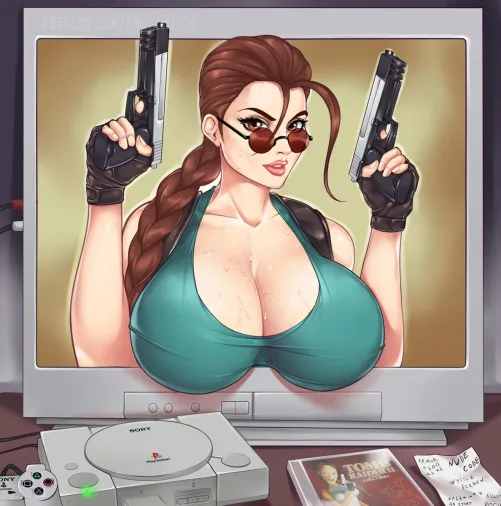 Thumbnail Explore Ange1Witch's Classic Lara Croft Adventure - Thick Hentai