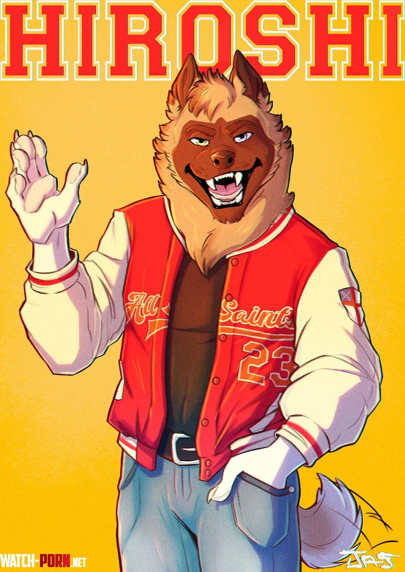 Akita Inu  by Jasplyn