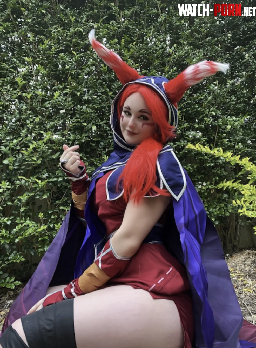 Xayah from League of Legends by me Graciewaifux by graciewaifux