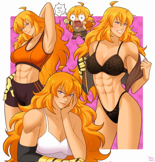 Thumbnail TheTMoneyMan's Illustration Journey: RWBY Yang Yellownicky