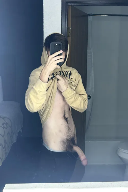 Thumbnail BWCblake Shares: 'Big Enough for You?' - Mirror Selfie Reveal
