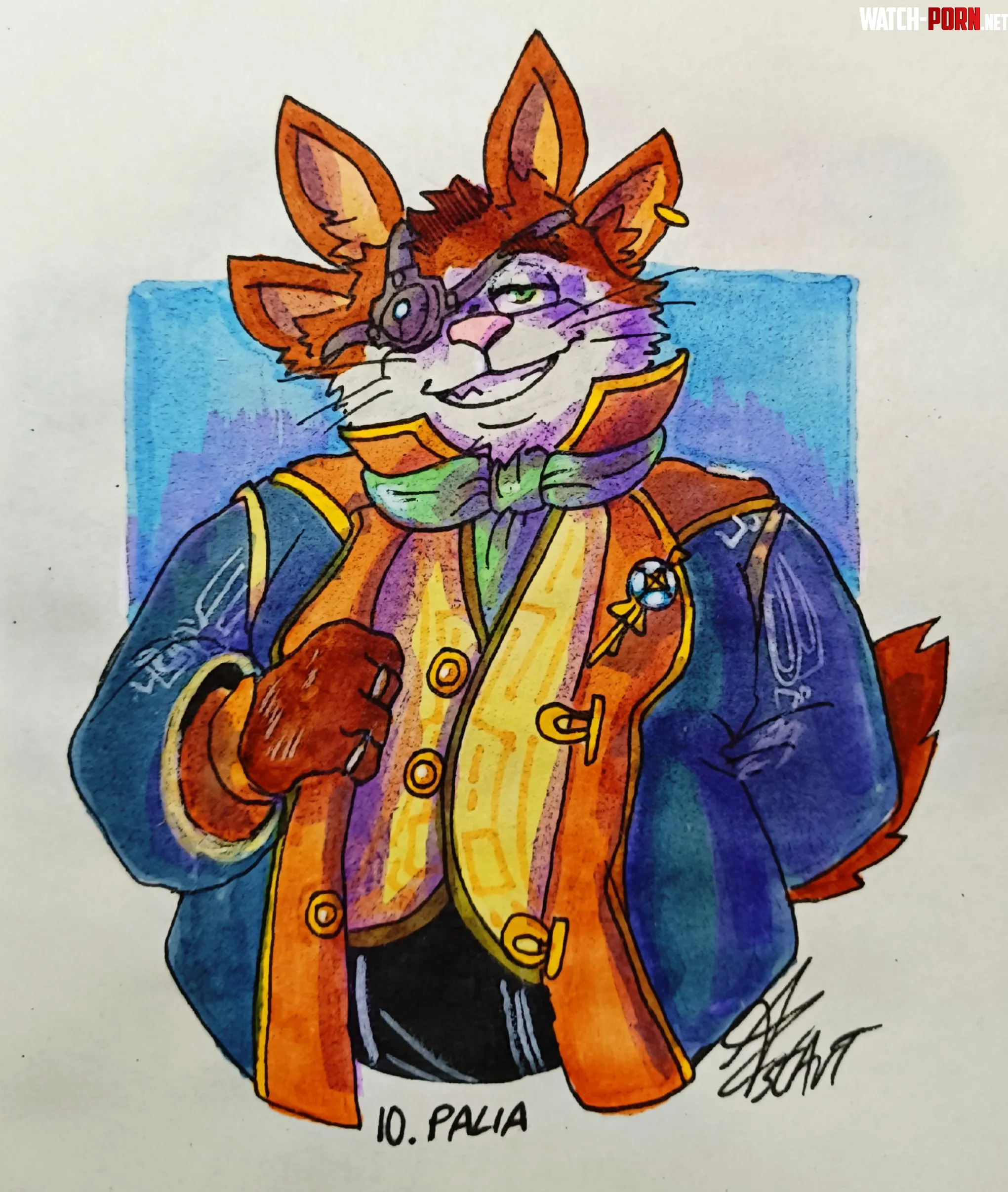 Day 10 Palia  Furktober 2024  my art by Cylinder_stArT