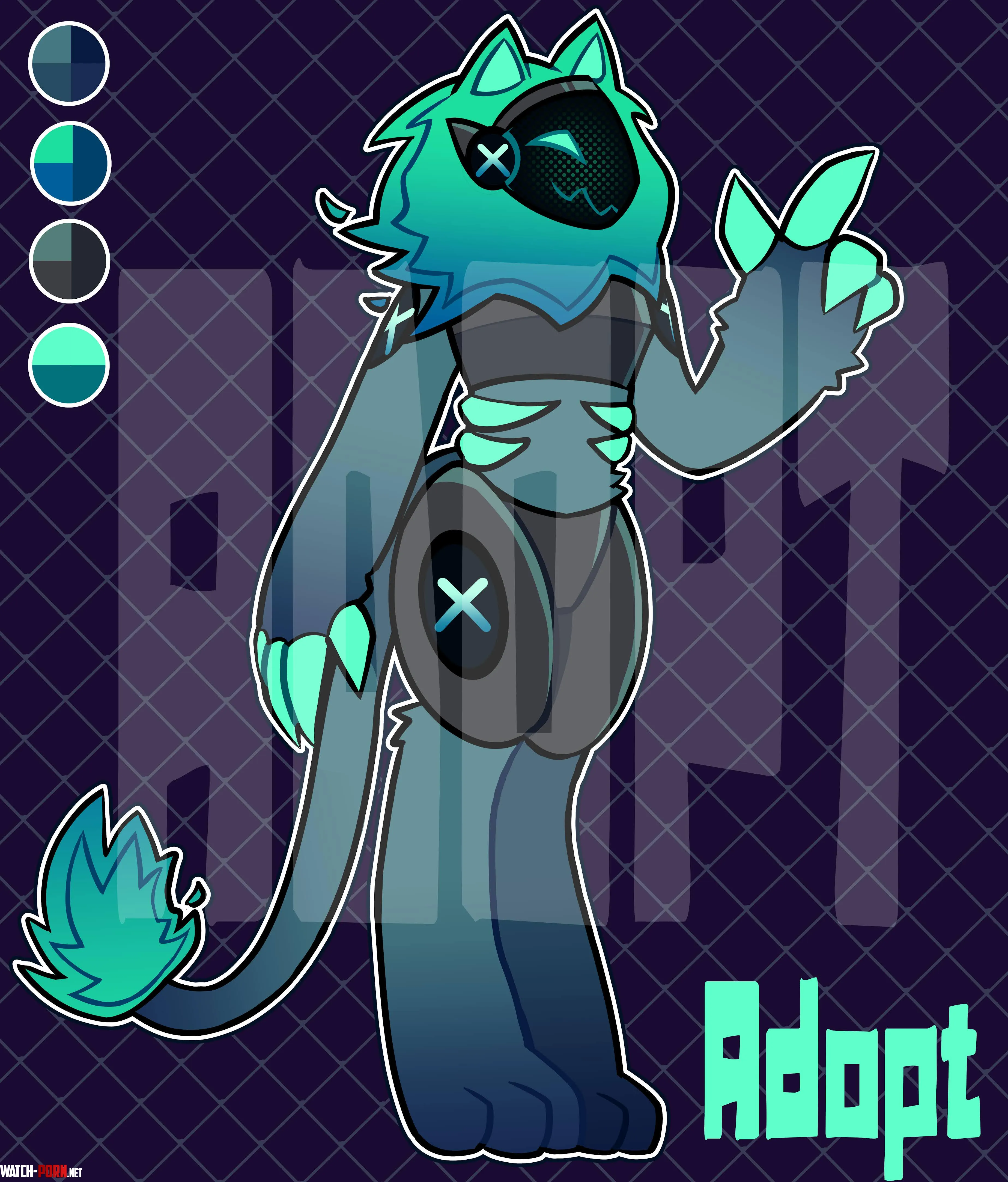 Lion Protogen  by Gabzy_Drawzy