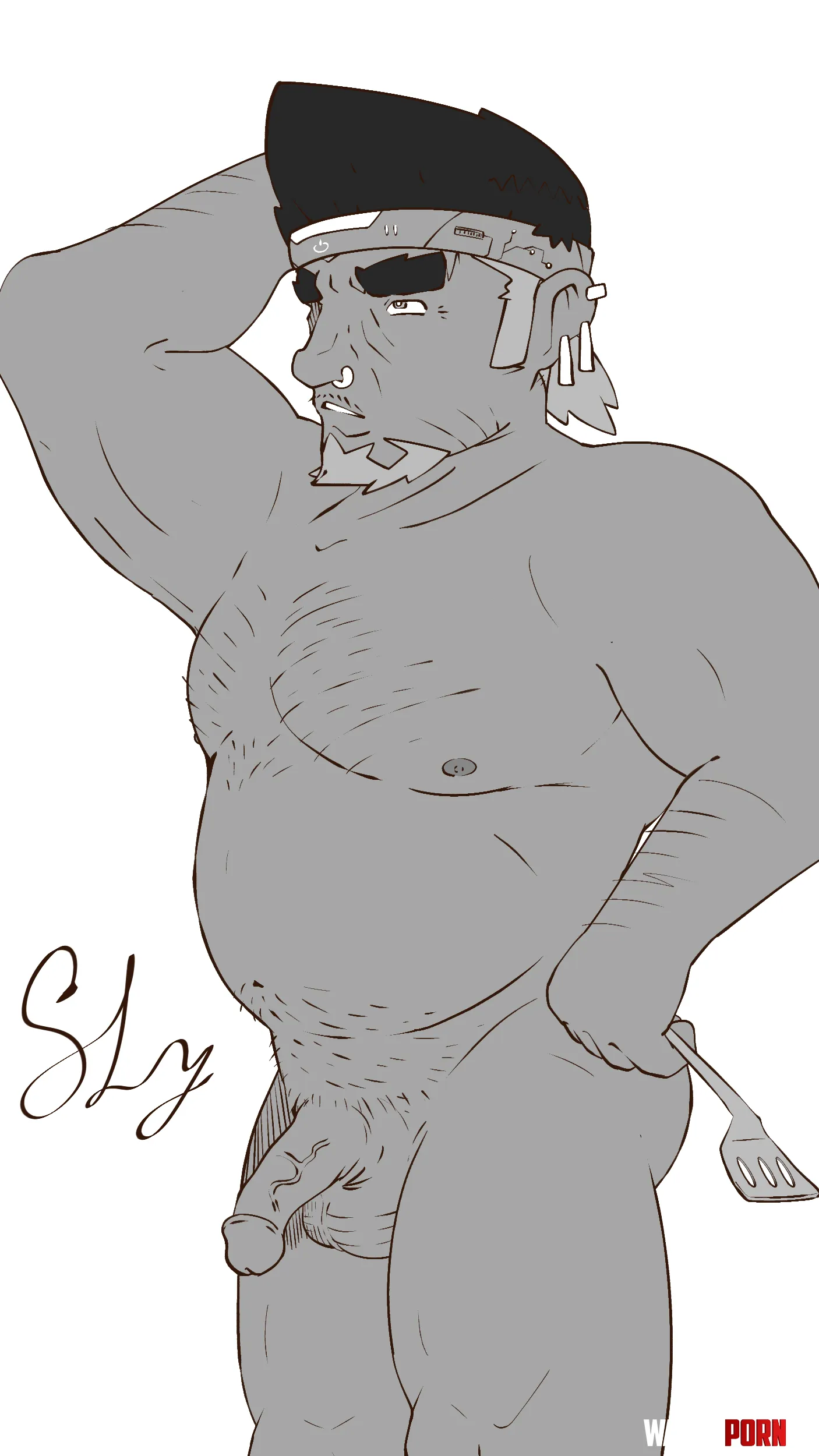 The Cook Art by Me by Slynamical