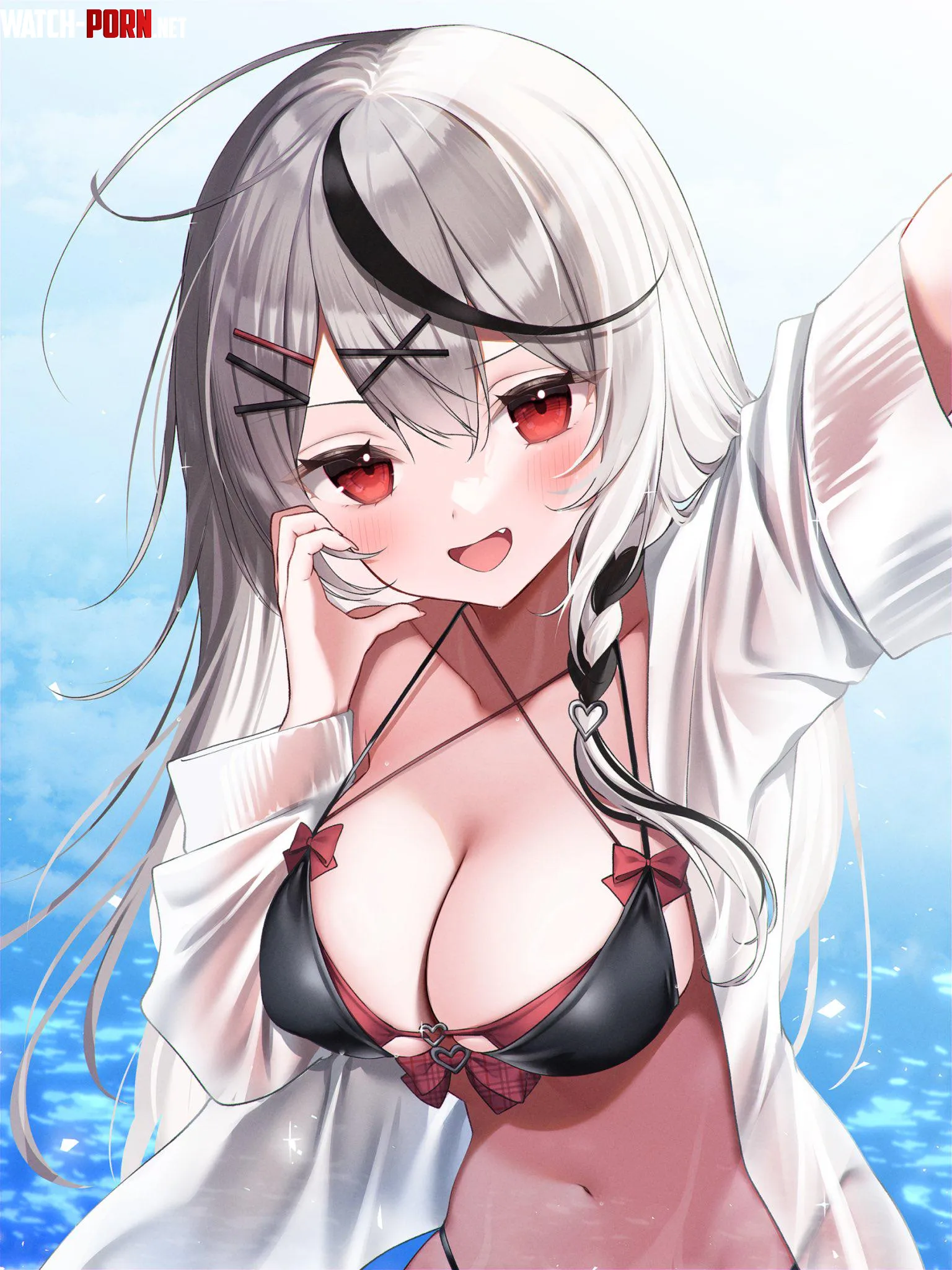 Swimsuit Chloe taking a selfie by marxsander2016