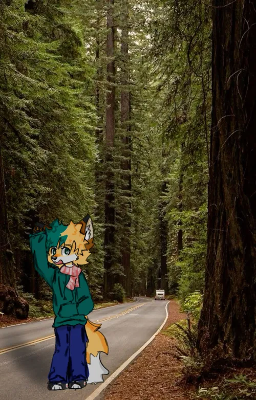 Thumbnail Get Moving with 'Hurry Up' Furry Art by Civilhs