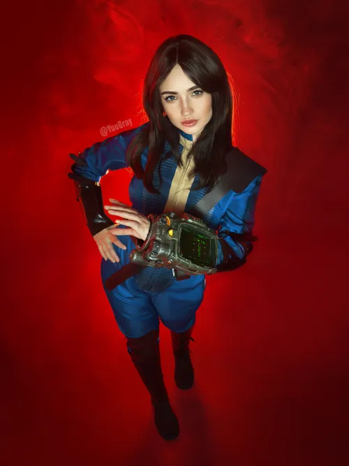 Thumbnail Lucy McLean Fallout: Discover YuuGray's cosplay in cosplaygirls