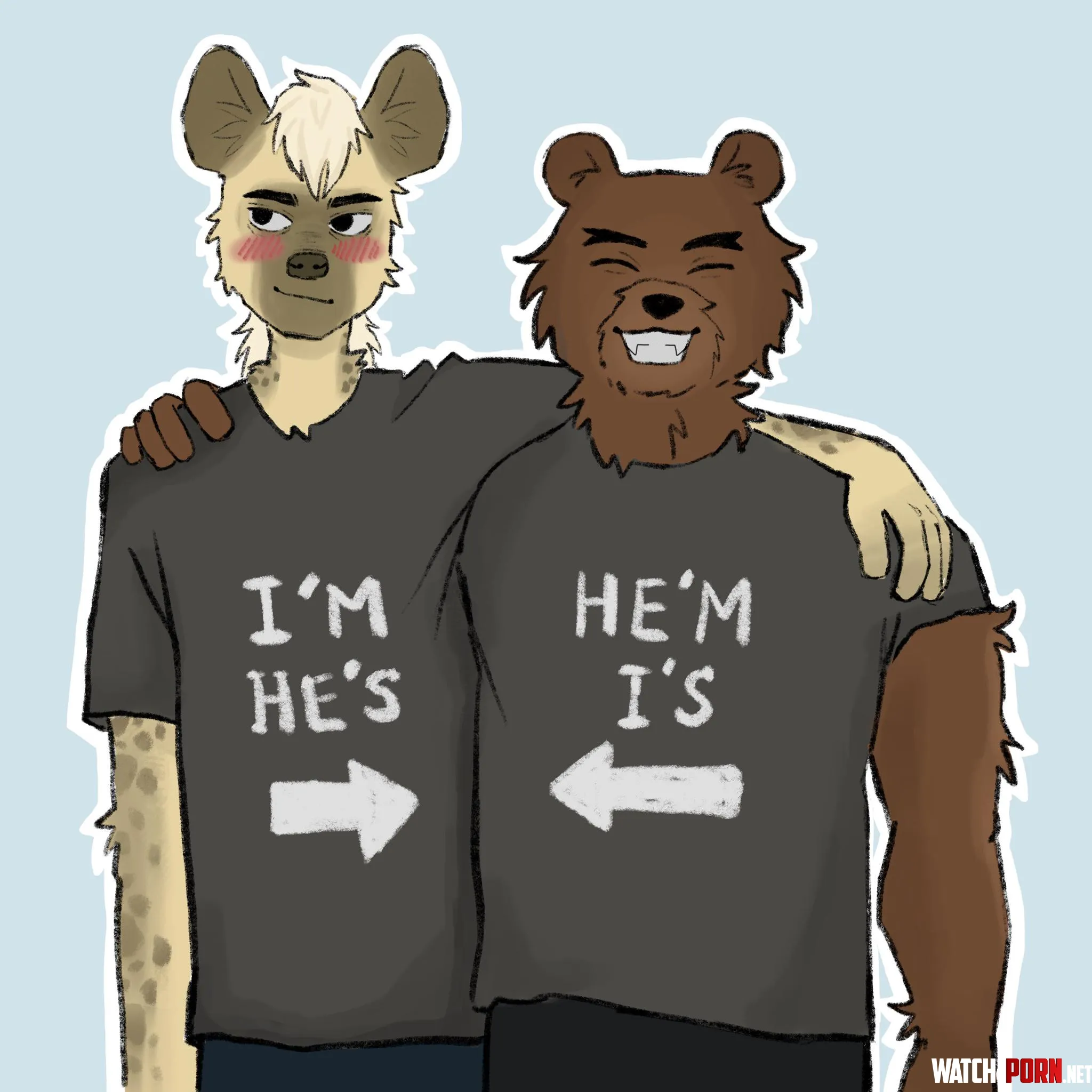 Couple shirts for my OCs  by forest-fur