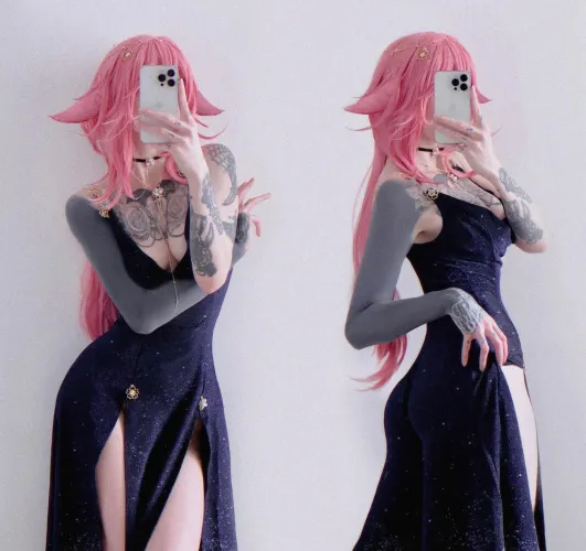 Thumbnail Yae Miko Cosplay - Channeling Elegance and Grace | LunaraFawn