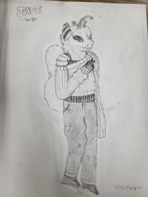 Thumbnail Jace the GooBee: A Unique Furry Art by No_Sink2