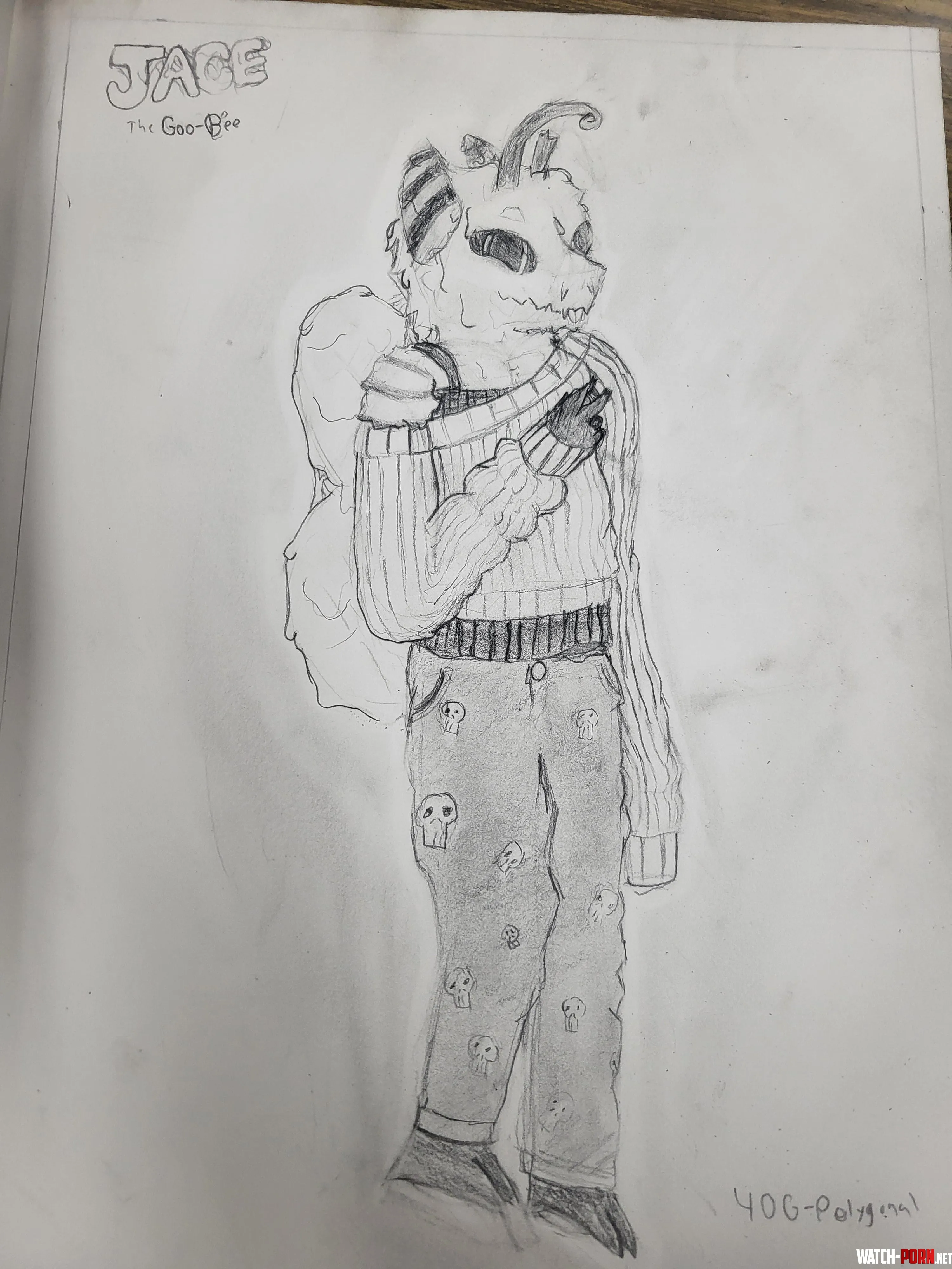 Jace the GooBee art by me by No_Sink2