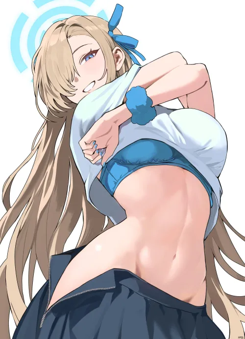 Thumbnail Unraveling Asuna Ichinose in Blue Archive by CheetahSperm18 | animemidriff