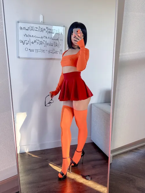 Thumbnail Quantum Physics with Style and Sass - Fun-Sized-Asian | miniskirt