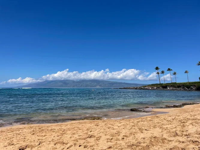 Thumbnail Sandy Serenity: Kapalua Bay Maui by No-Author-2358