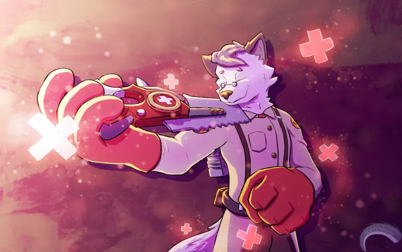 Thumbnail Medicating Melody Art by scarcepepper | Furry Category