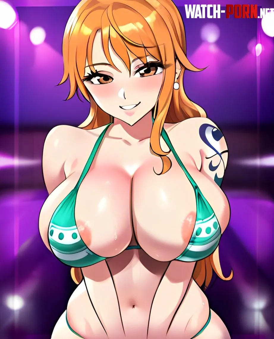 Nami really has a nice body by Usannki