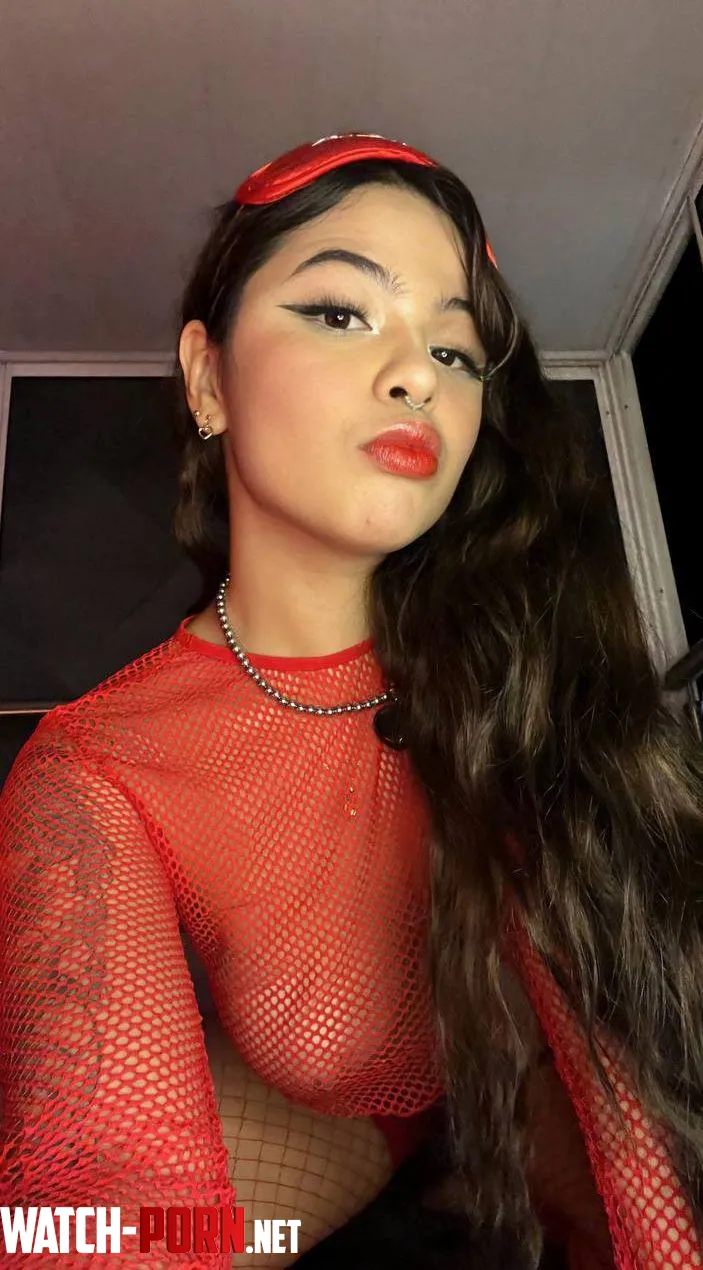 hope I look adorable in red lingerie  by Afraid-Panda6806