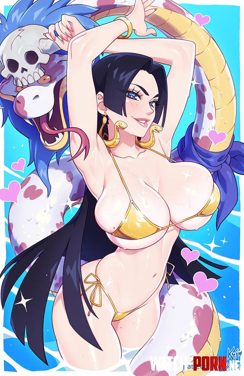 Love how girly Boa Hancock looks herekajinmanart by Effective-Throat4442