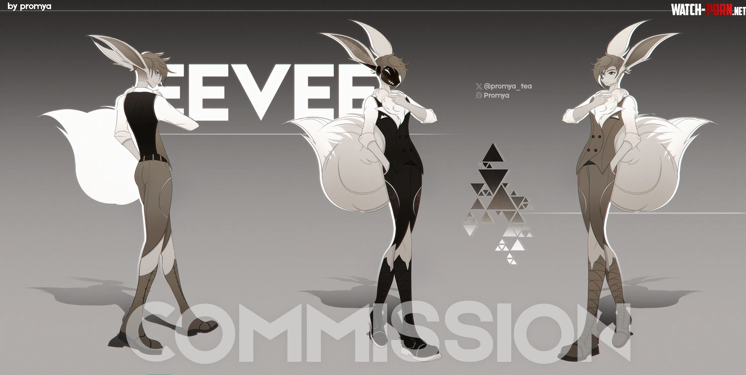 The RoboEevee commission is complete  by Either_Quantity4385