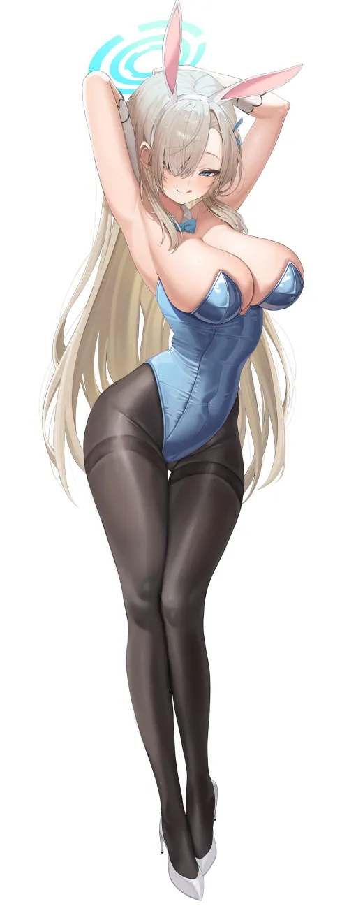 Thumbnail CheetahSperm18 Spotlights: Asuna Ichinose from Blue Archive in animebodysuits