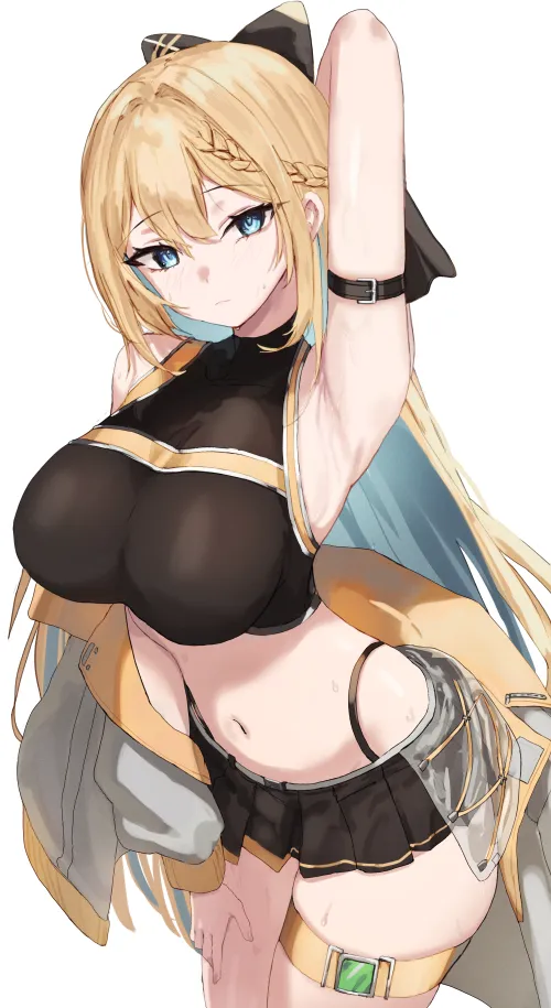 Thumbnail McKnight94's AnimeArmpits Delight: Stretching Sensations
