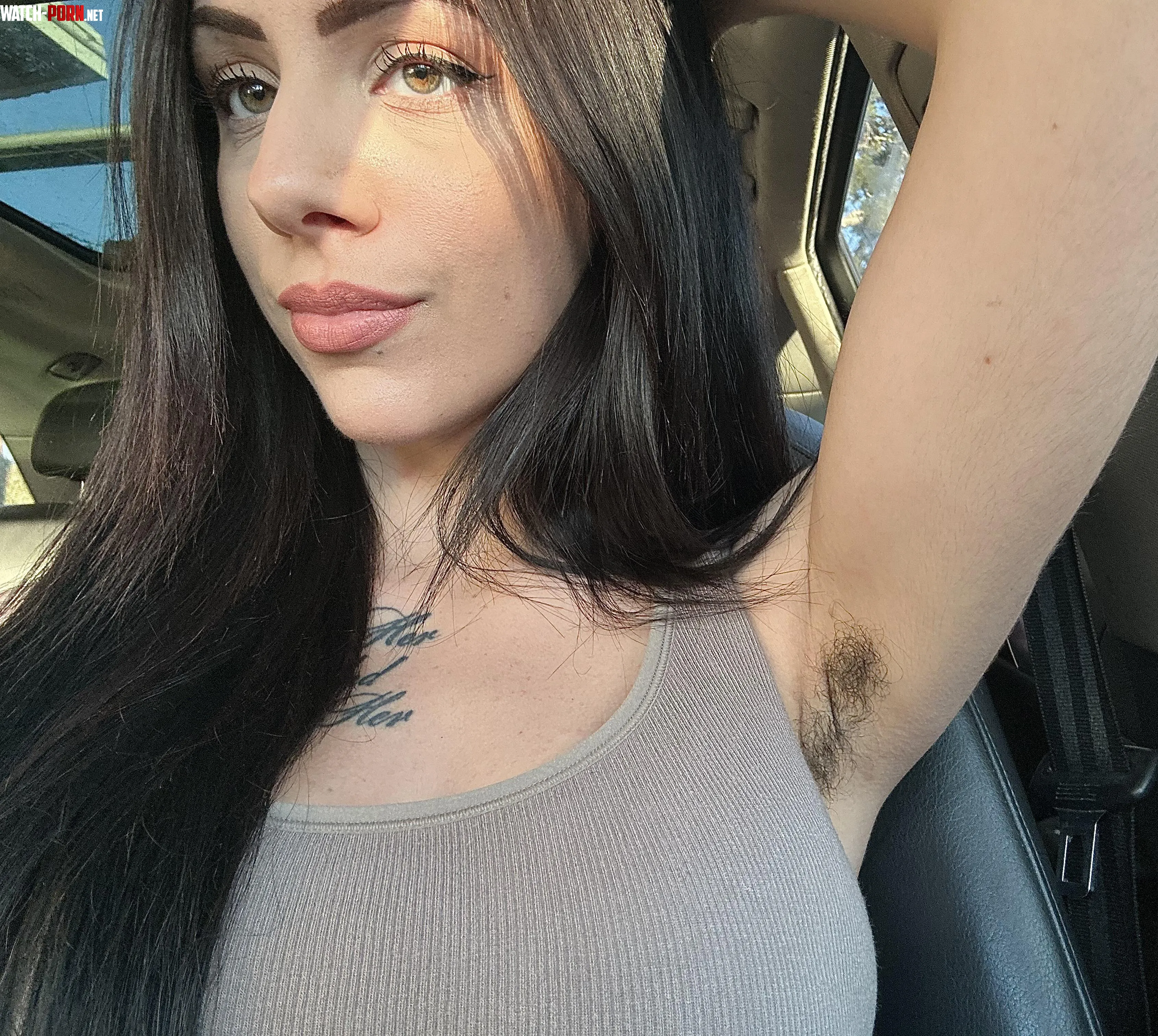 I think my pretty little pits are one of my best features  by StickDue5482