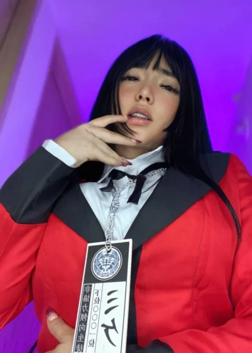 Thumbnail Jabami Yumeko Elegance: Jade Miura's cosplaygirls Performance