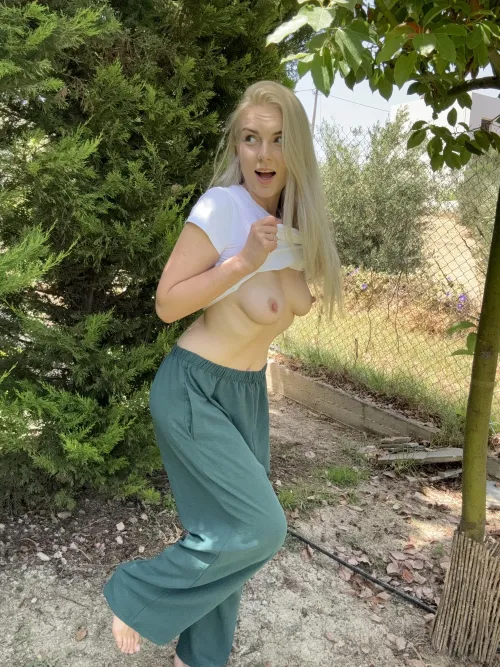 Thumbnail OpalLuxuryy's Stylish Shot: Street Style with Great Boobs