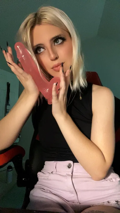 Thumbnail Sensual Displays: Admiring My Toy's Beauty with LilMasochisms