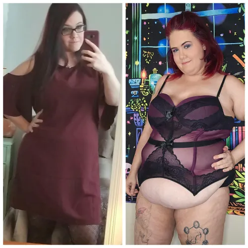 Thumbnail CurvyLizaBBW: My Weight Gain Journey from 2017 to 2024 | wgbeforeafter