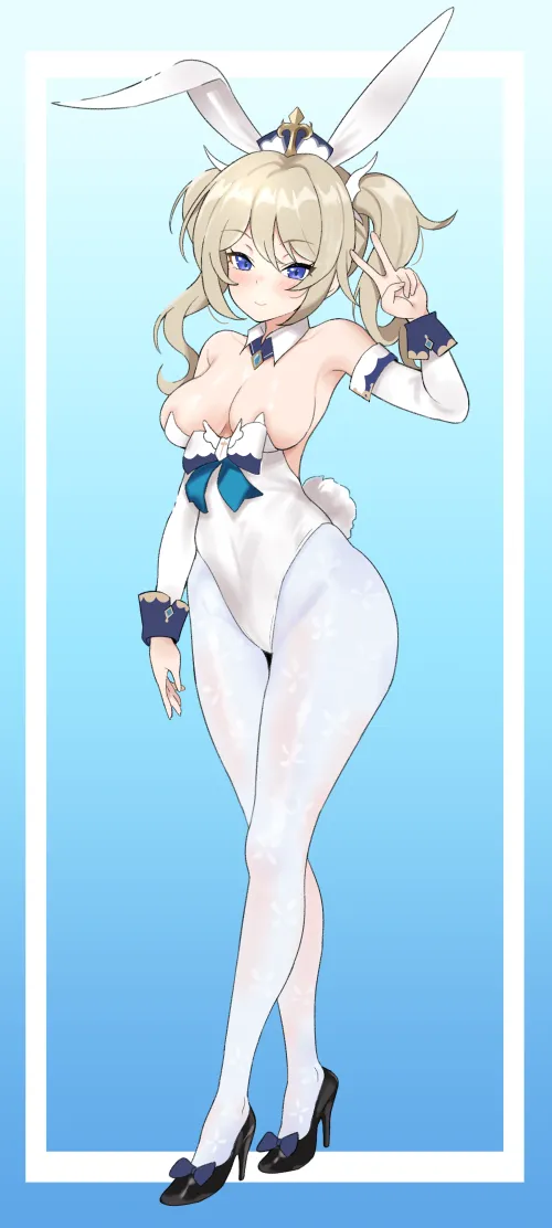 Thumbnail Bunny Barbara Genshin Impact | By Destinyherowolf